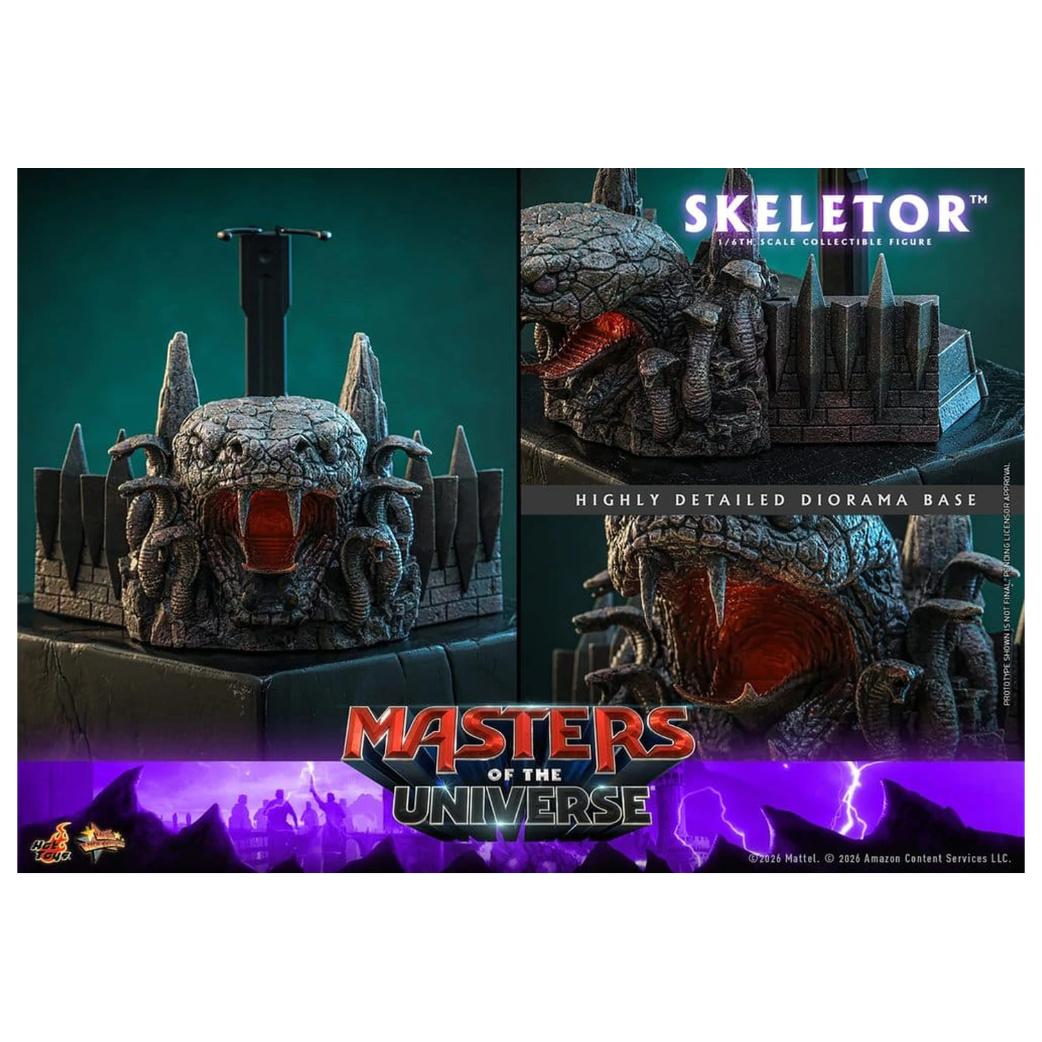 Masters of the Universe Movie Masterpiece akčná figúrka 1/6 Skeletor 31 cm produktová fotografia