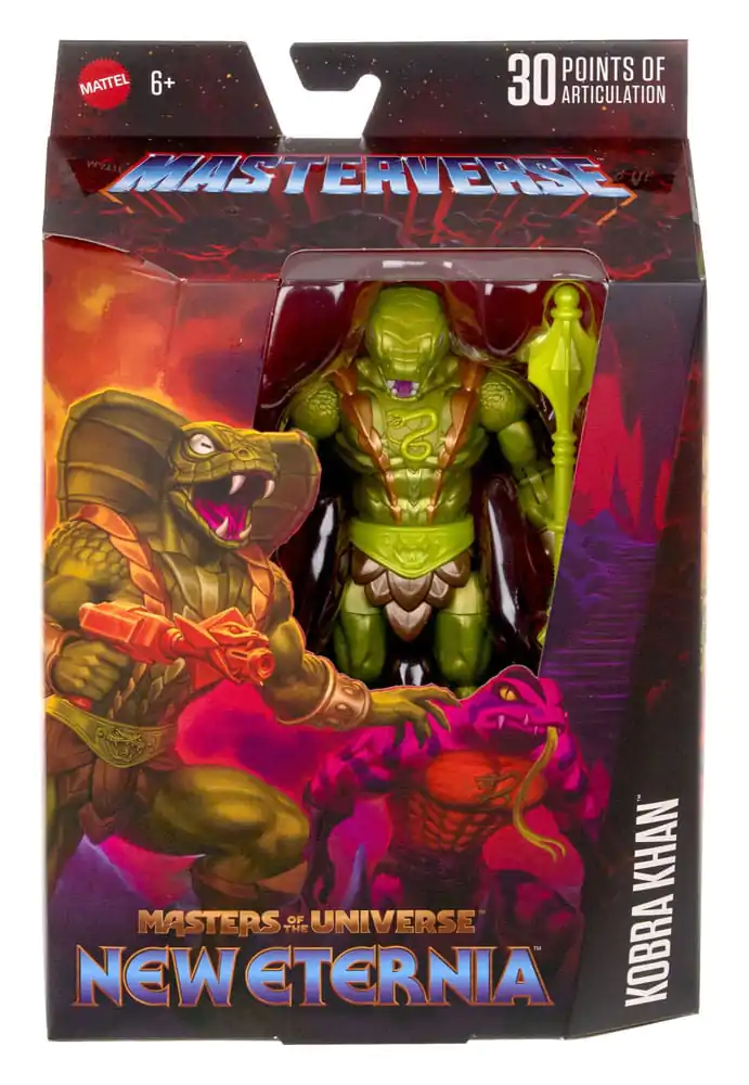 Masters of the Universe New Eternia Akčná figúrka Kobra Khan 18 cm produktová fotografia