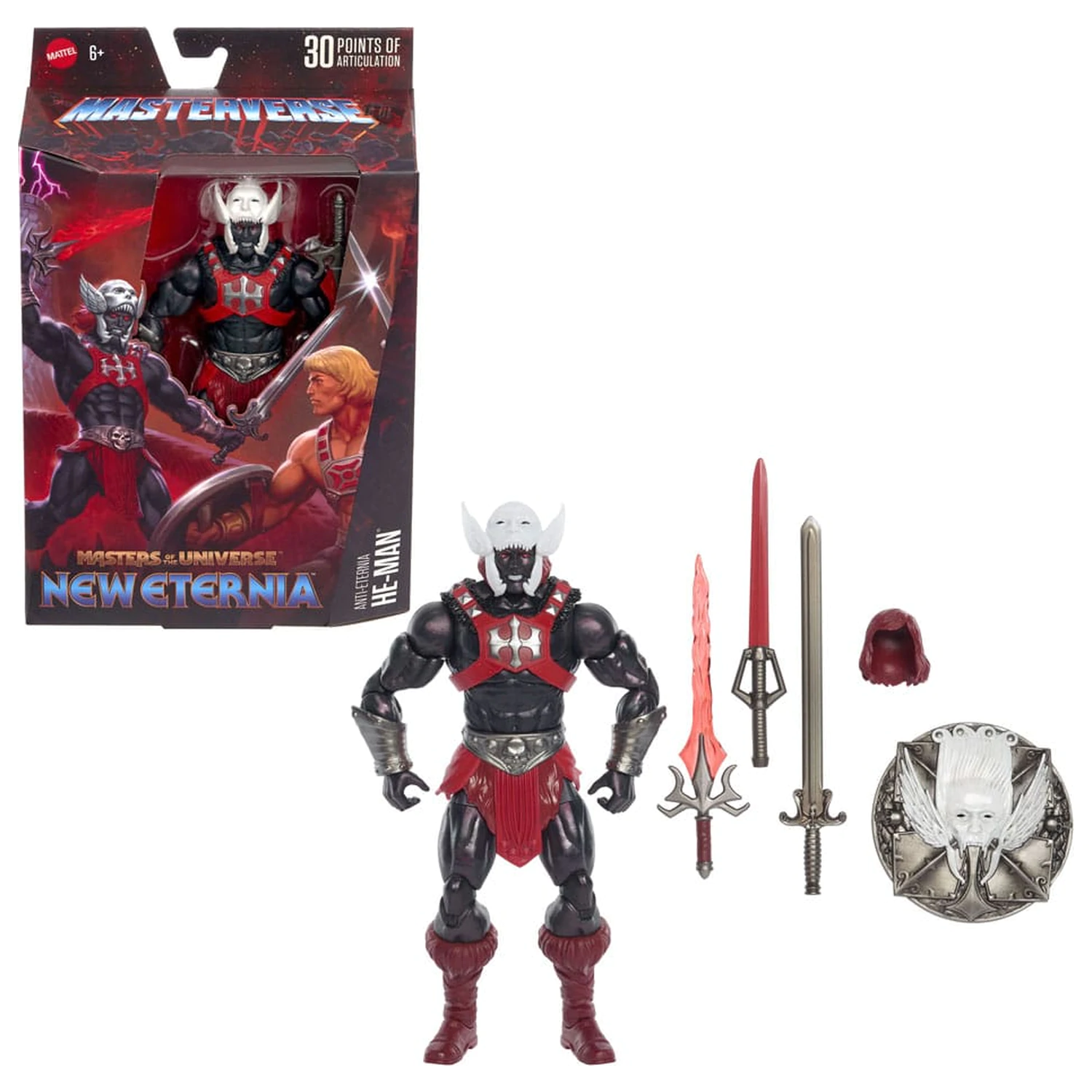 Masters of the Universe: New Eternia Masterverse akčná figúrka Anti-Eternia He-Man 18 cm produktová fotografia