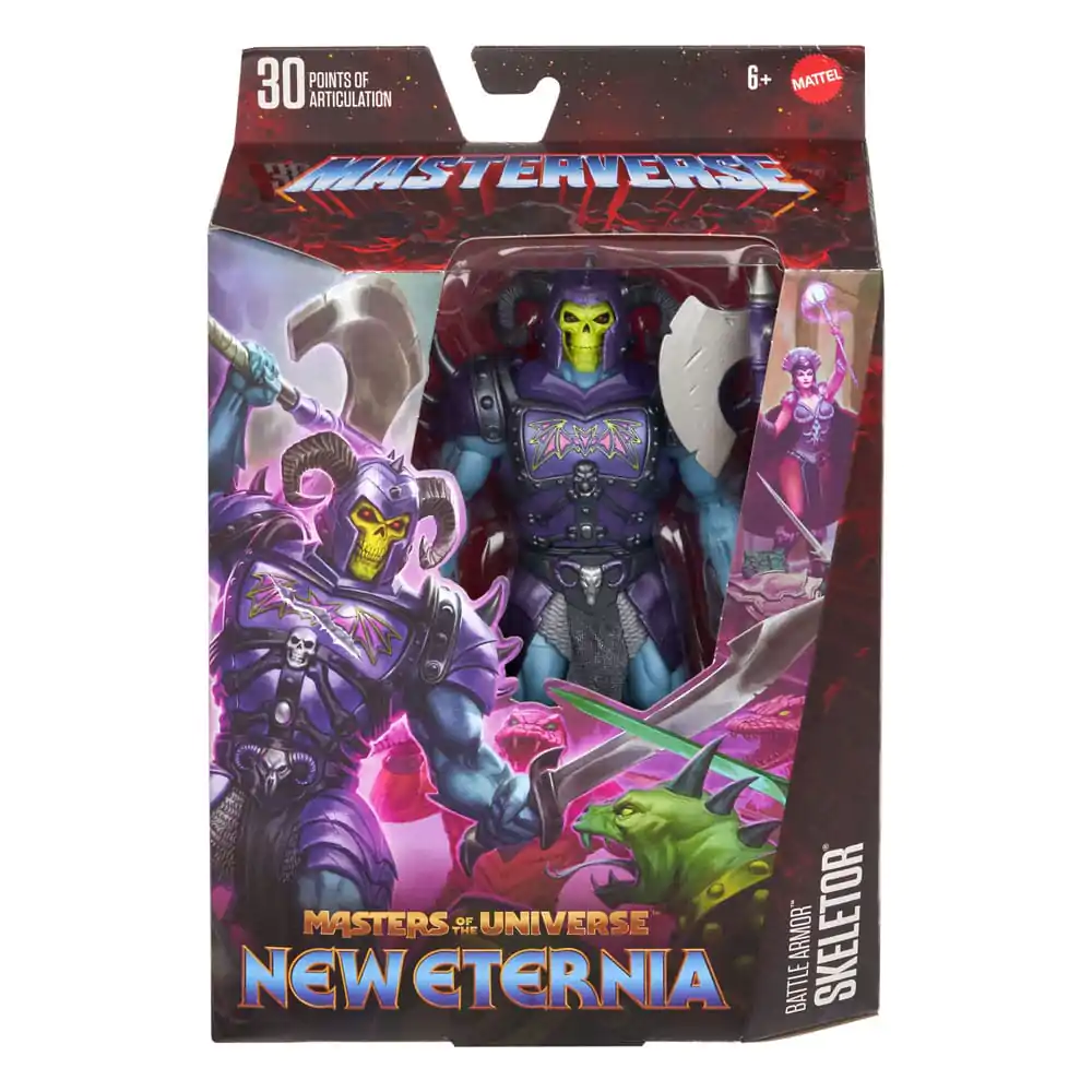 Masters of the Universe: New Eternia Masterverse Akčná Figúrka Bojové Brnenie Skeletor 18 cm produktová fotografia