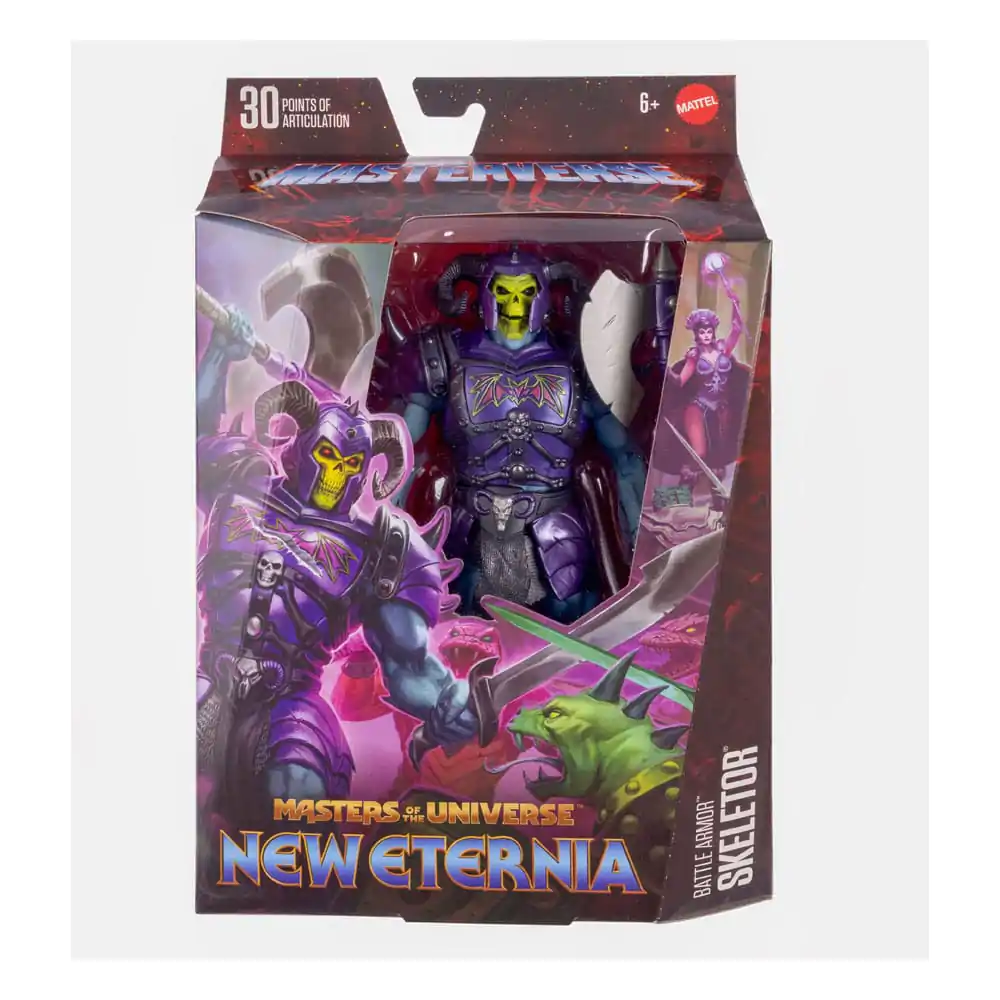 Masters of the Universe: New Eternia Masterverse Akčná Figúrka Bojové Brnenie Skeletor 18 cm produktová fotografia