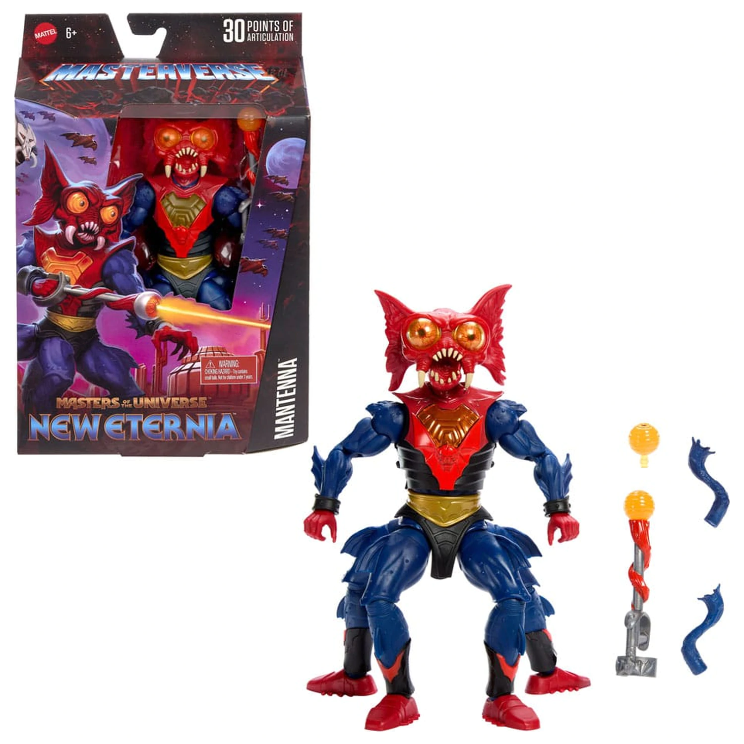 Masters of the Universe: New Eternia Masterverse akčná figúrka Mantenna 18 cm produktová fotografia