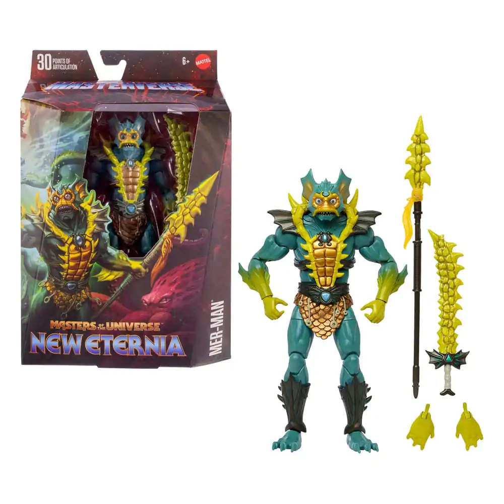 Masters of the Universe: New Eternia Masterverse Akčná figúrka Mer-Man 18 cm termékfotó