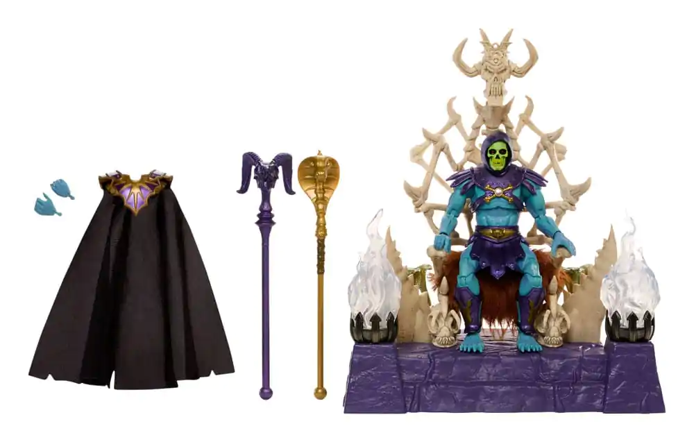 Masters of the Universe: New Eternia Masterverse akčná figúrka Skeletor & Throne 18 cm termékfotó