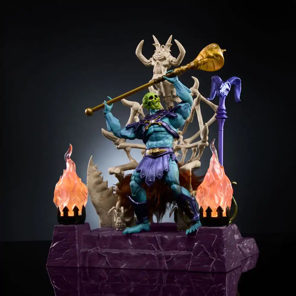 Masters of the Universe: New Eternia Masterverse akčná figúrka Skeletor & Throne 18 cm termékfotó