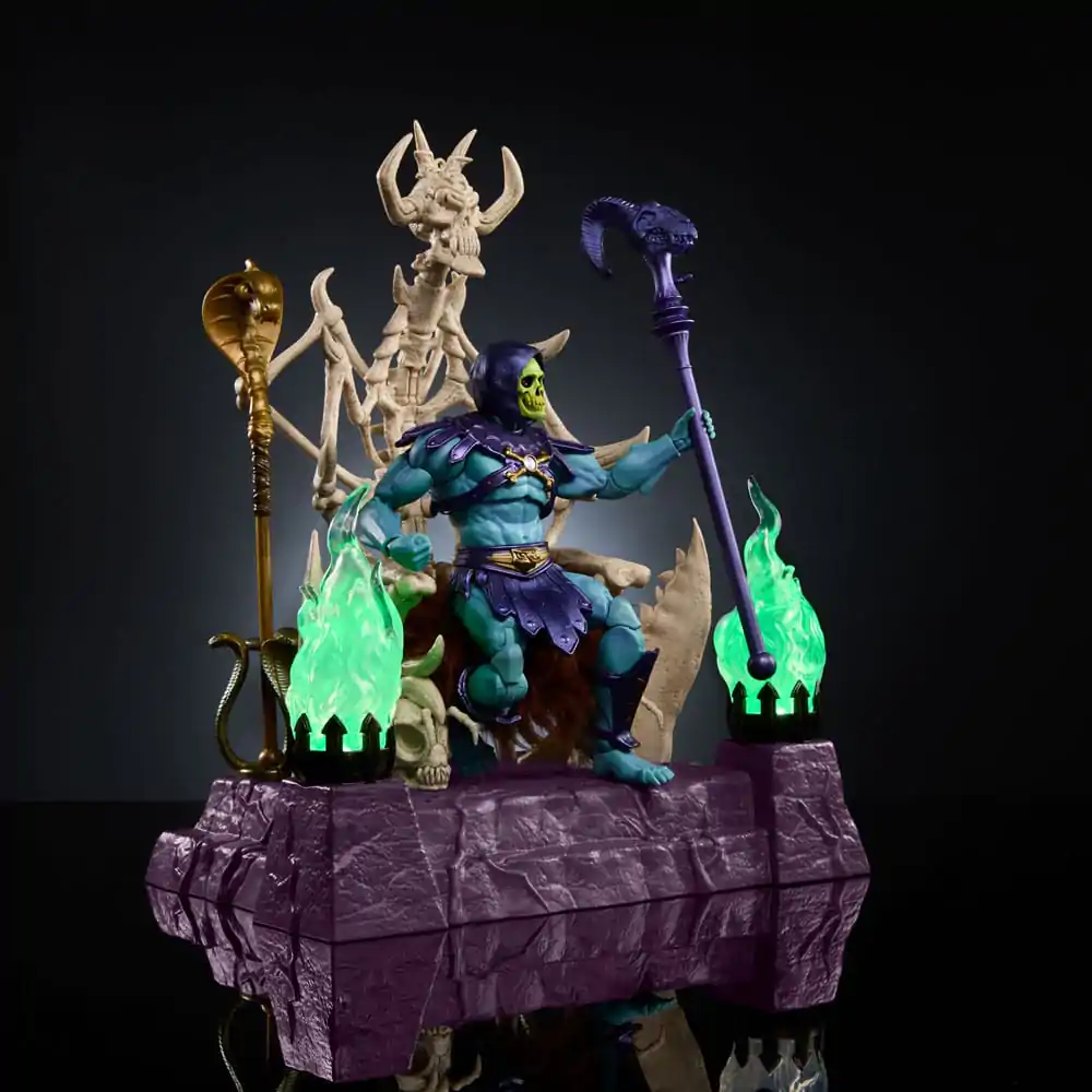 Masters of the Universe: New Eternia Masterverse akčná figúrka Skeletor & Throne 18 cm termékfotó