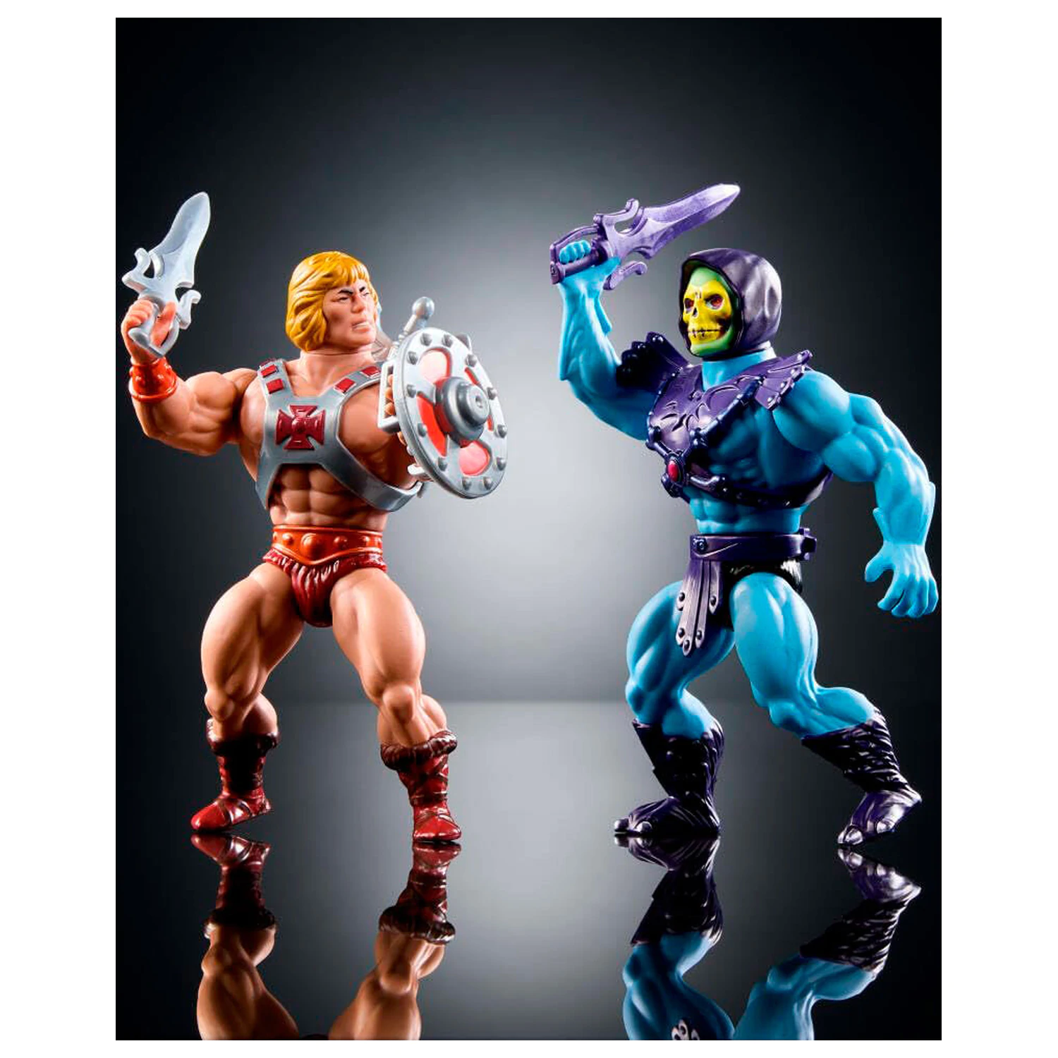Masters of the Universe Origins 80 Anniversary Mattel He-Man a Skeletor sada 2 figúrok 14 cm produktová fotografia