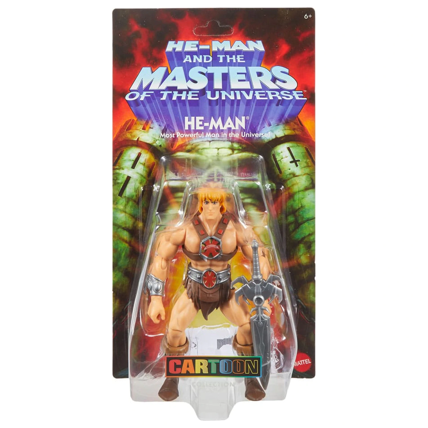 Masters of the Universe Origins akčná figúrka Cartoon Collection: He-Man 14 cm produktová fotografia