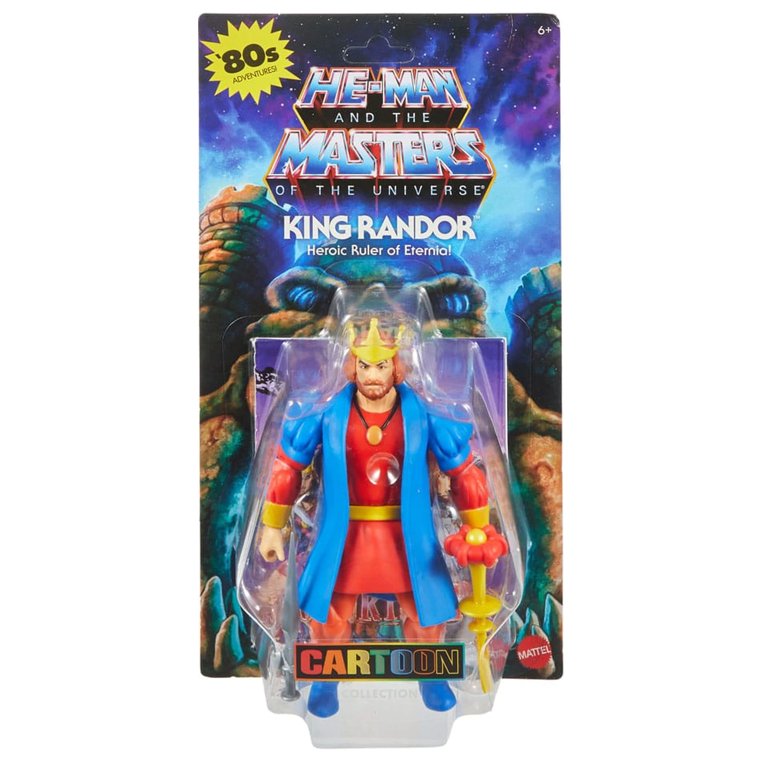 Masters of the Universe Origins akčná figúrka Cartoon Collection: King Randor 14 cm produktová fotografia