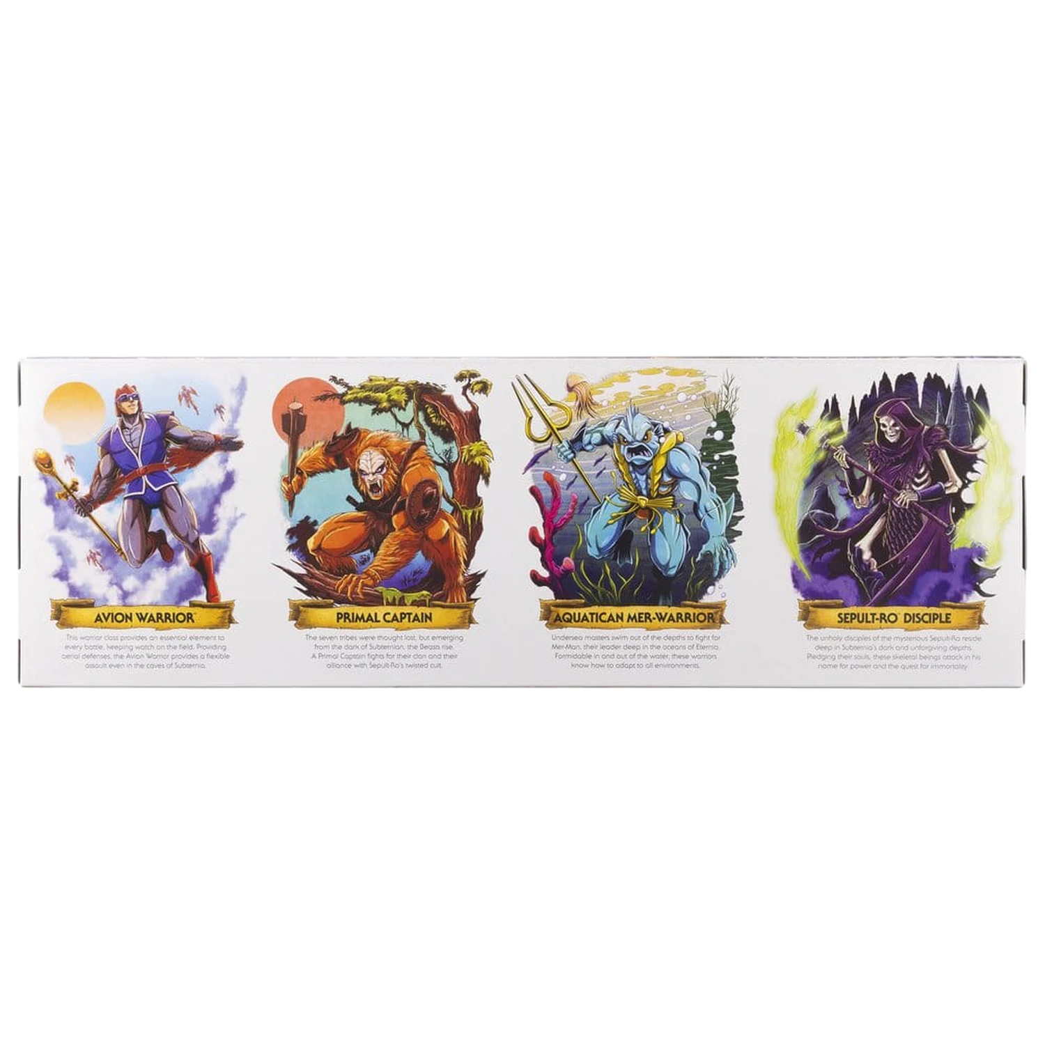Masters of the Universe Origins Action Figure 4-Pack Battle for Subternia 14 cm produktová fotografia