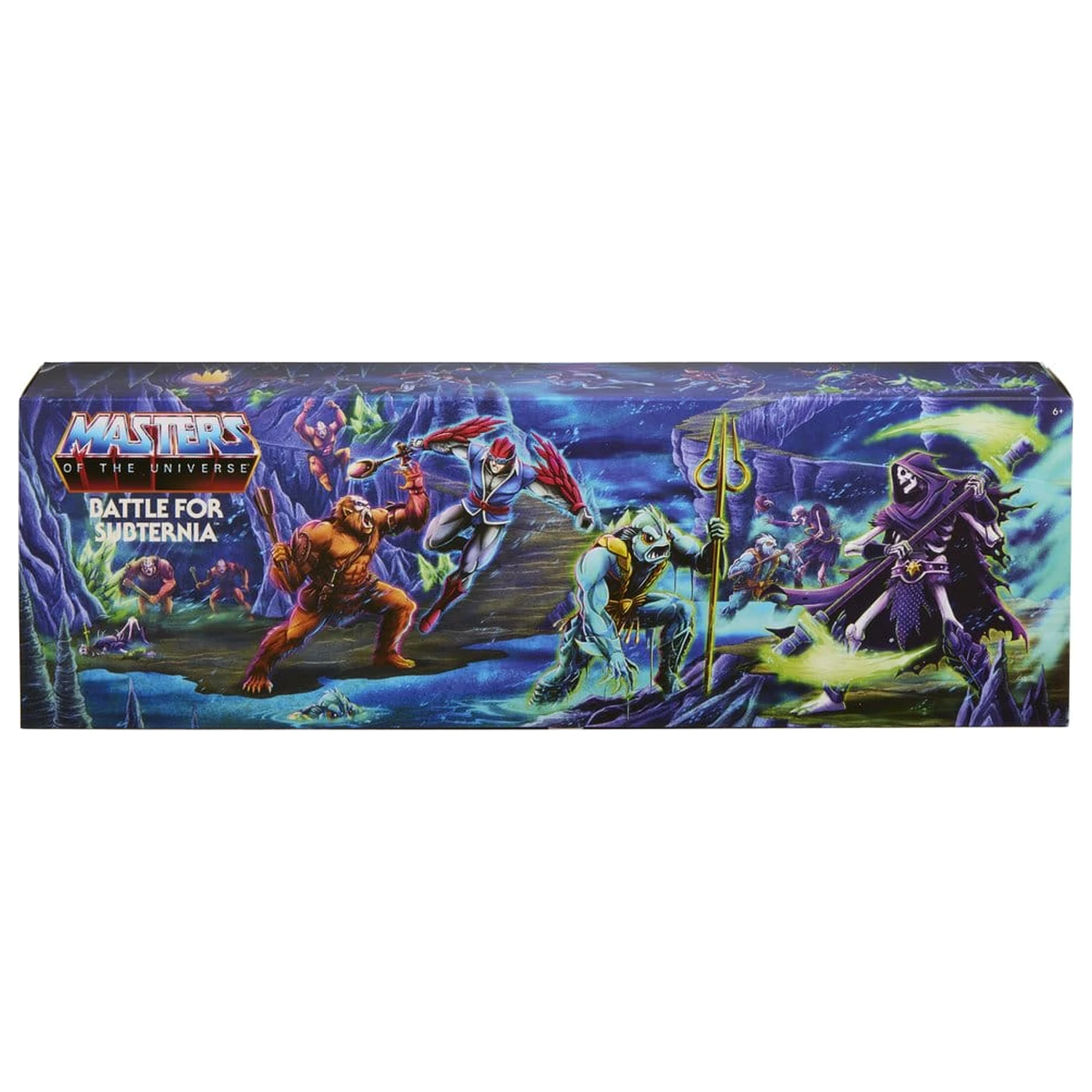 Masters of the Universe Origins Action Figure 4-Pack Battle for Subternia 14 cm produktová fotografia