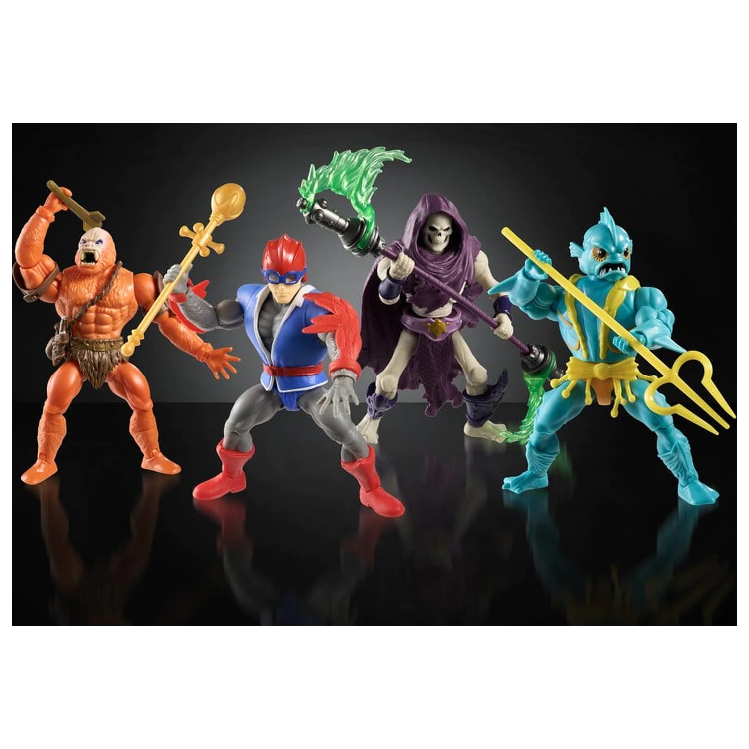 Masters of the Universe Origins Action Figure 4-Pack Battle for Subternia 14 cm produktová fotografia