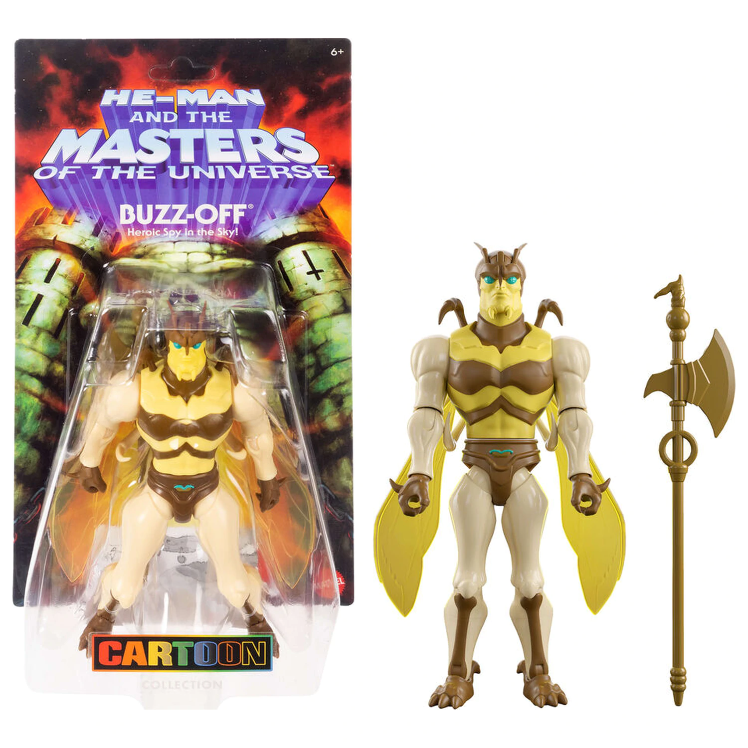 Masters of the Universe Origins Cartoon Collection figúrka Buzz Off 14 cm produktová fotografia