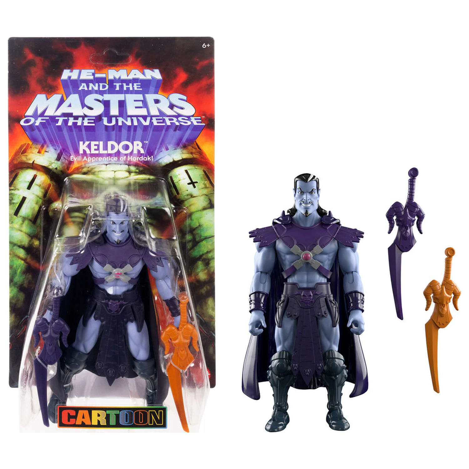 Masters of the Universe Origins Cartoon Collection figúrka Keldor 14cm produktová fotografia