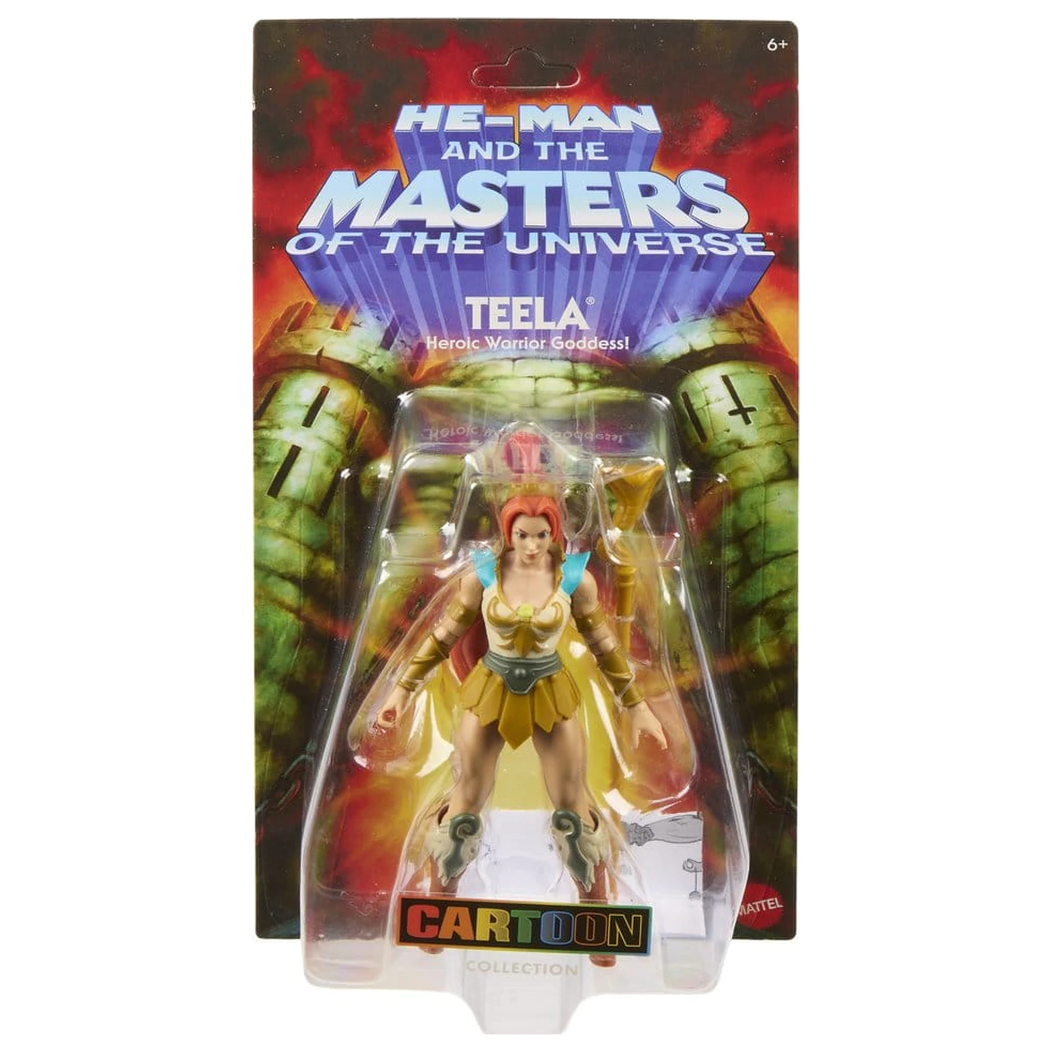 Masters of the Universe Origins akčná figúrka Cartoon Collection: Teela 14 cm produktová fotografia