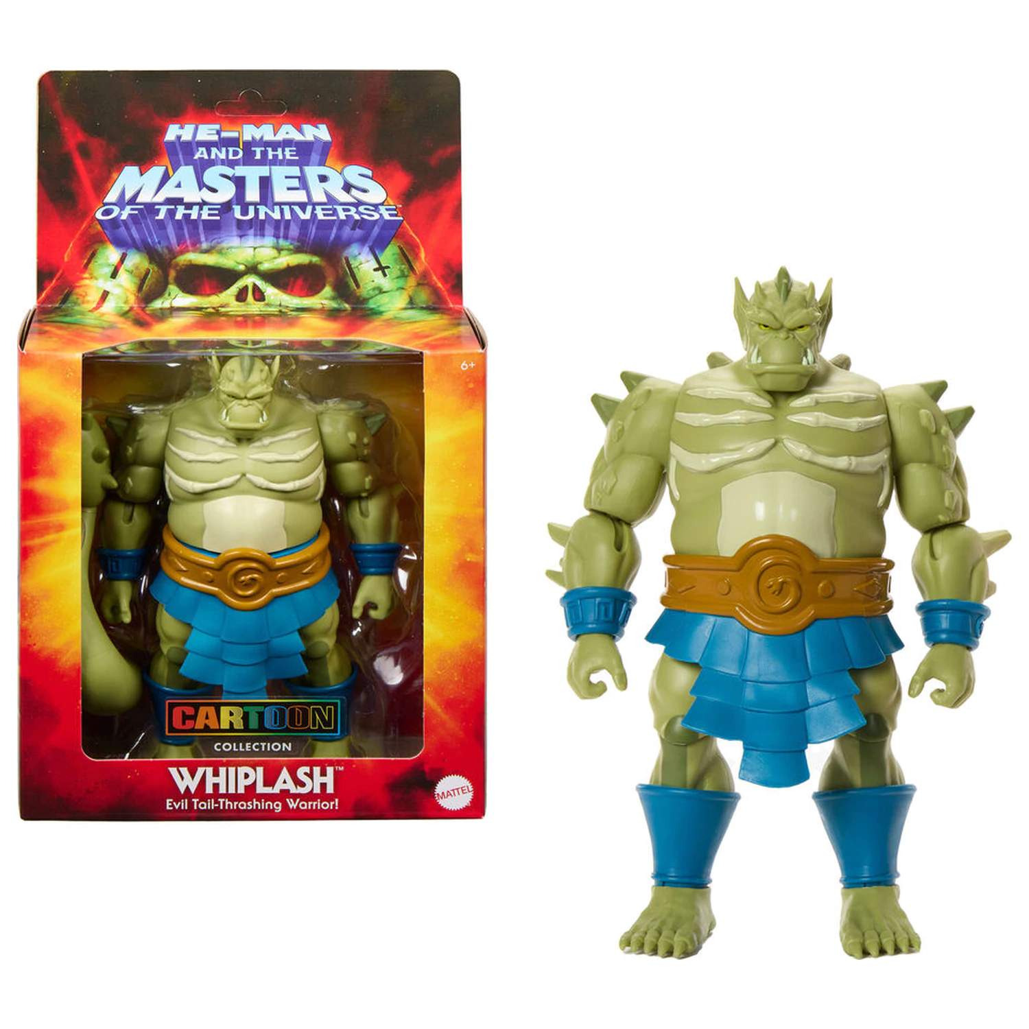 Masters of the Universe Origins Cartoon Collection Whiplash Deluxe figúrka 14cm produktová fotografia