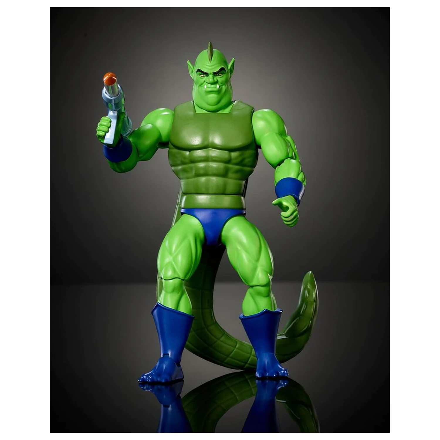 Masters of the Universe Origins Cartoon Collection Whiplash figúrka produktová fotografia