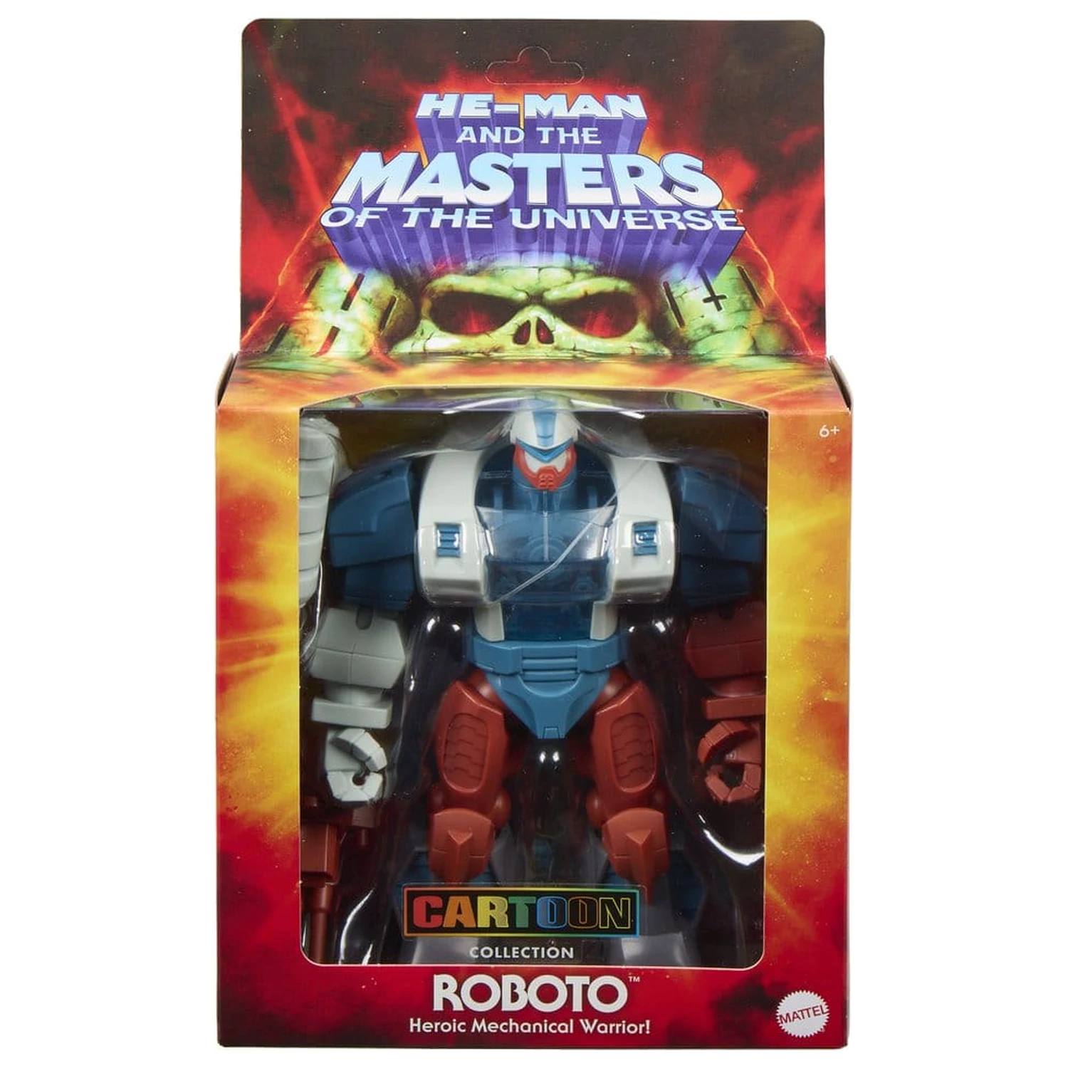 Masters of the Universe Origins Deluxe akčná figúrka Cartoon Collection: Roboto 14 cm produktová fotografia