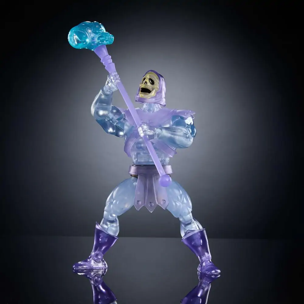Masters of the Universe Origins Priehľadná figúrka Skeletor 14cm produktová fotografia