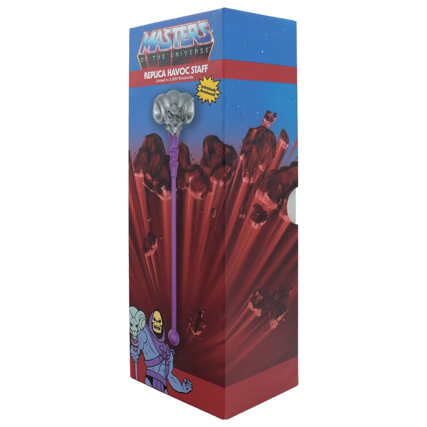Masters of the Universe Replika miniatúrny Havoc Staff Limitovaná edícia 18 cm produktová fotografia
