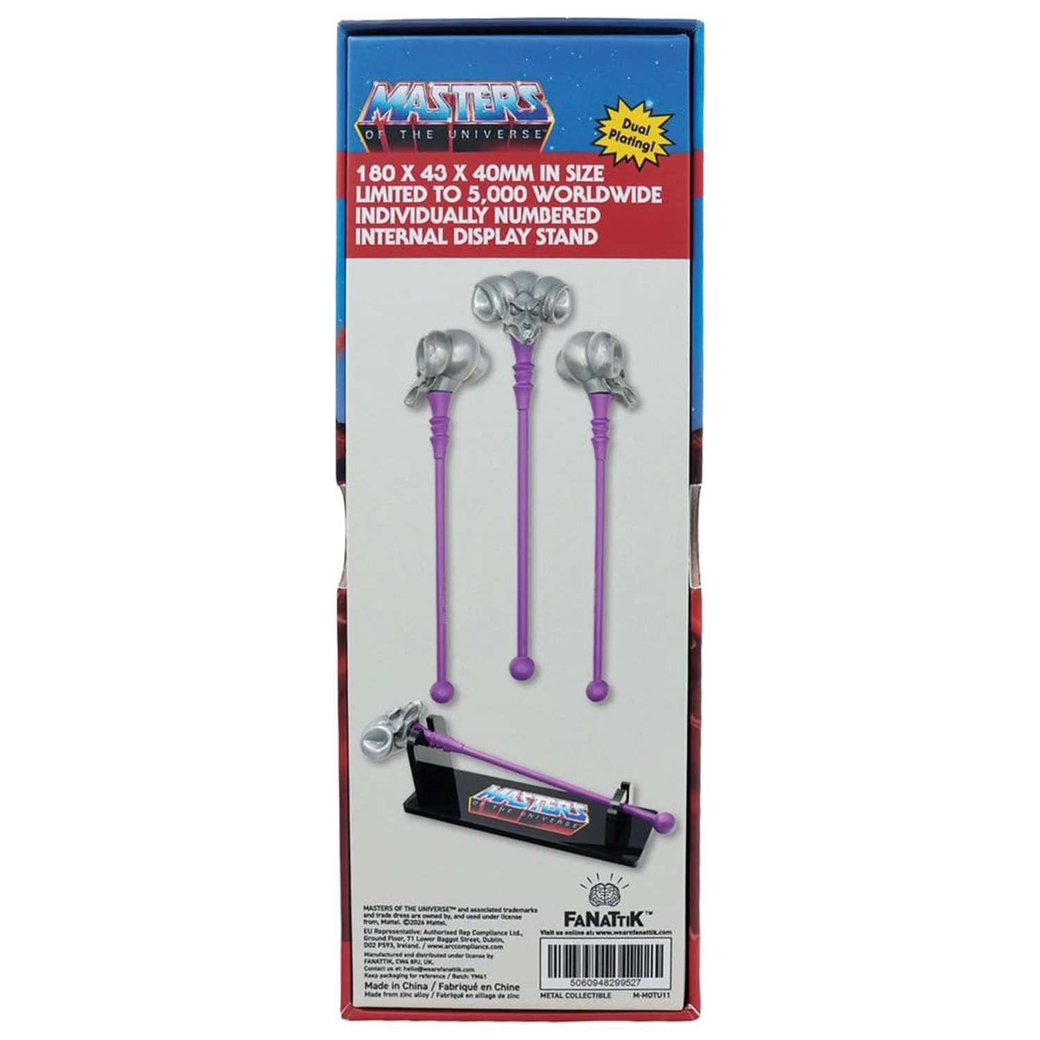 Masters of the Universe Replika miniatúrny Havoc Staff Limitovaná edícia 18 cm produktová fotografia