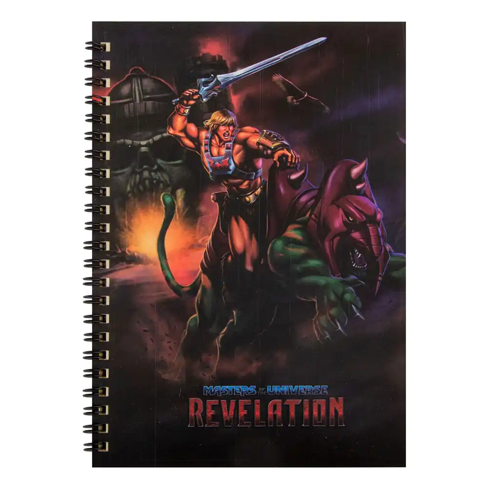 Masters of the Universe - Revelation: He-Man with Battle Cat Zápisník produktová fotografia