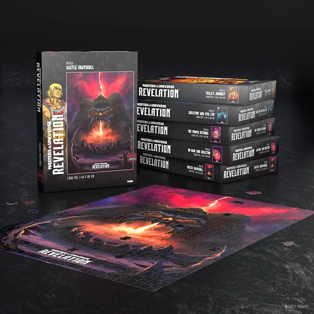 Masters of the Universe: Revelation™ Castle Grayskull Puzzle (1000 ks) termékfotó