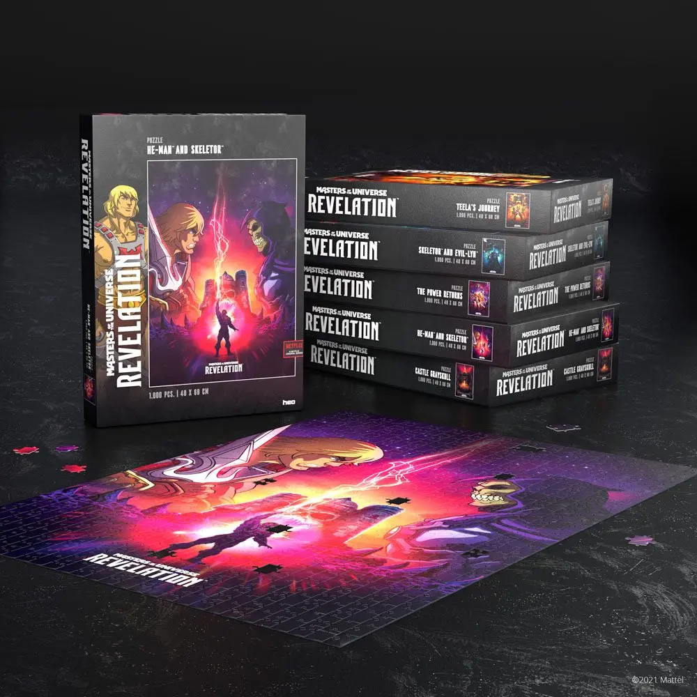 Masters of the Universe: Revelation™ puzzle He-Man™ a Skeletor™ (1000 ks) termékfotó