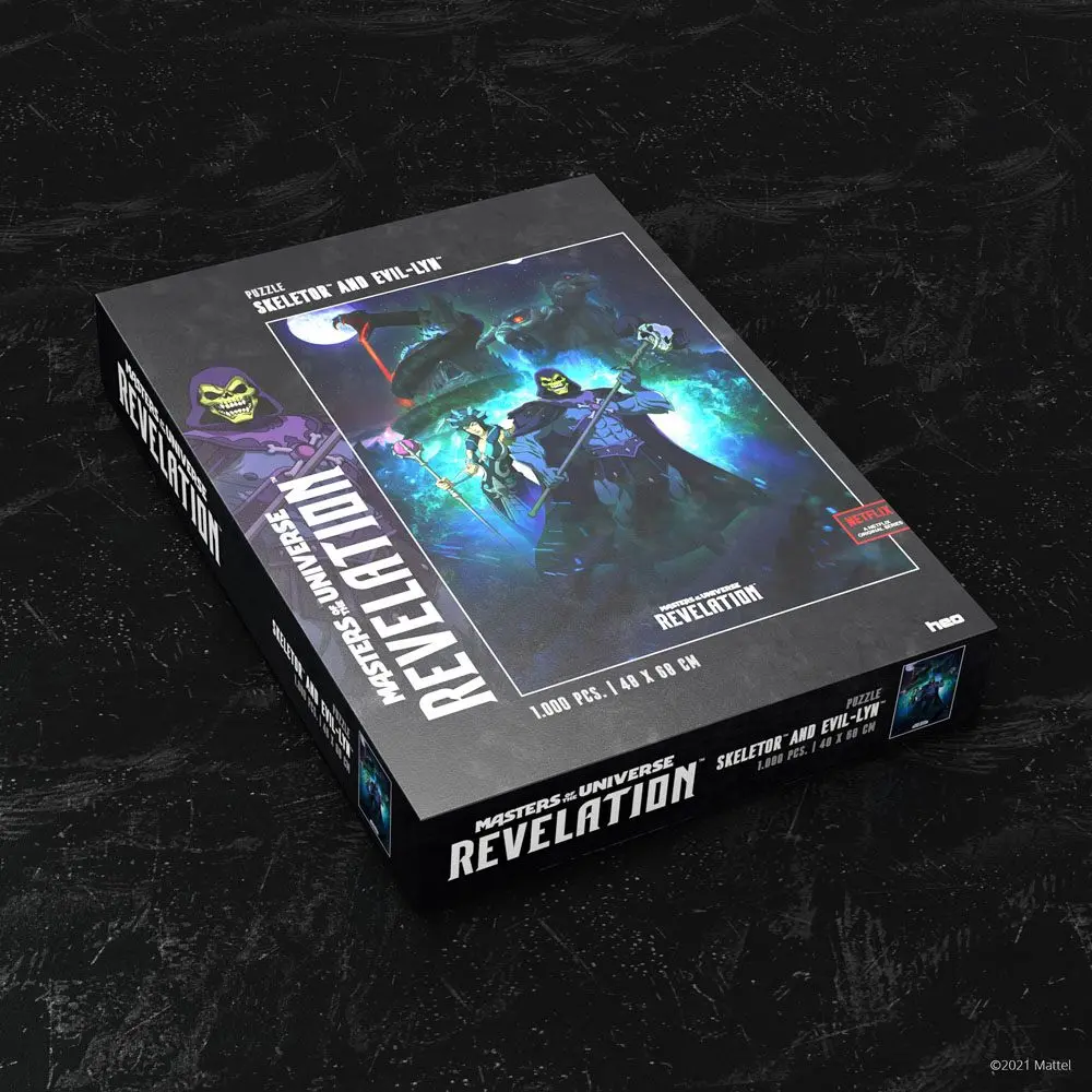 Masters of the Universe: Revelation™ Puzzle Skeletor™ and Evil-Lyn™ (1000 dielikov) produktová fotografia