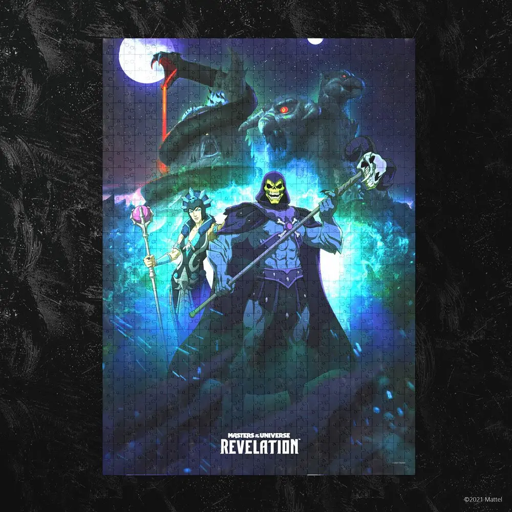 Masters of the Universe: Revelation™ Puzzle Skeletor™ and Evil-Lyn™ (1000 dielikov) produktová fotografia