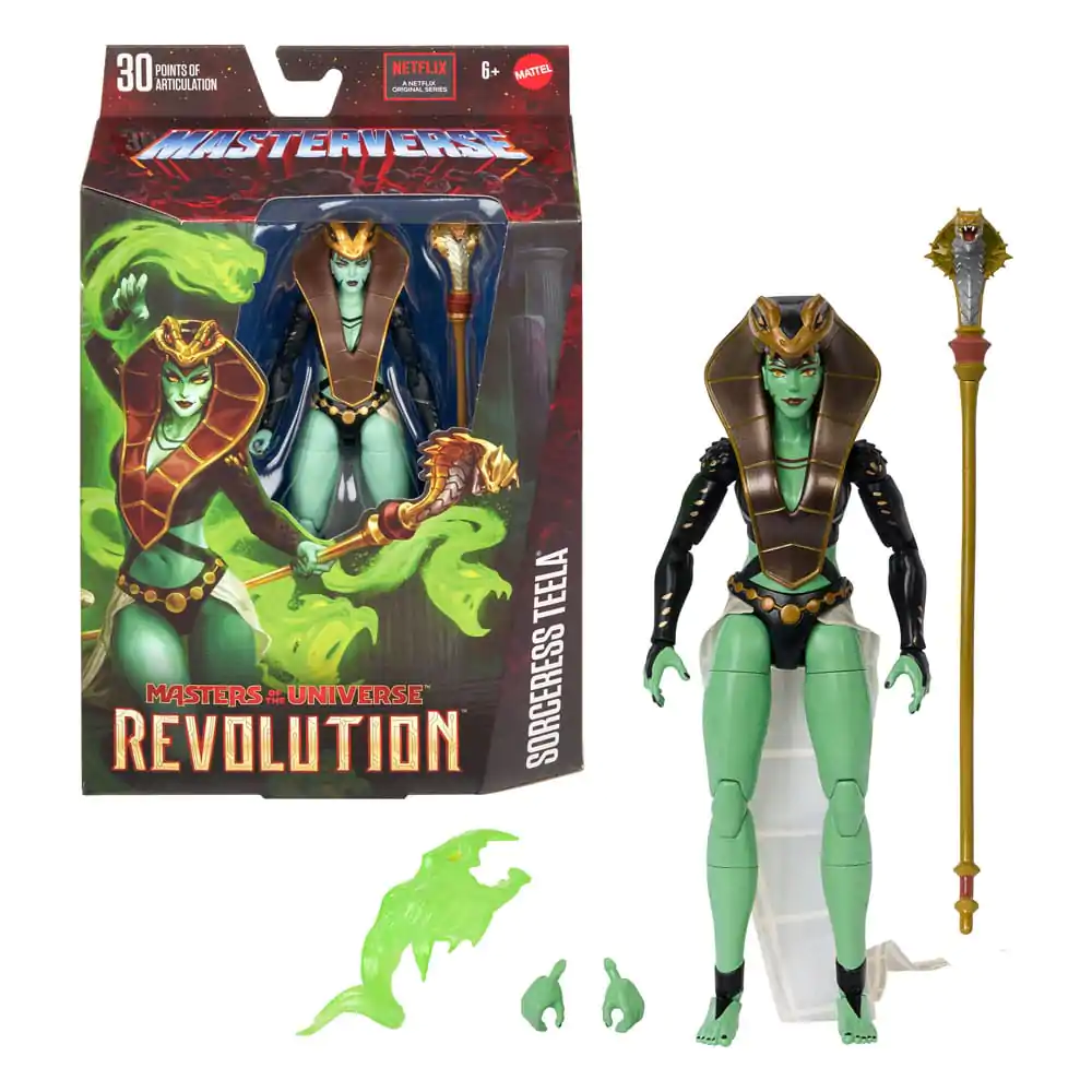 Masters of the Universe: Revolution Masterverse Akčná figúrka Snake Sorceress Teela 18 cm termékfotó