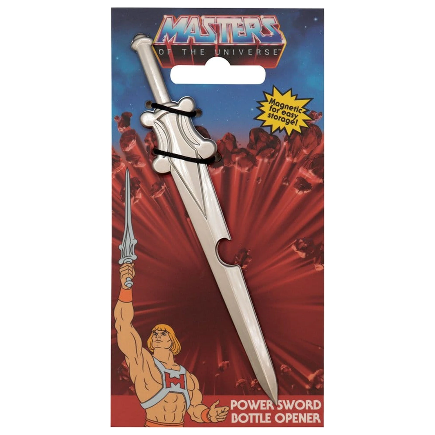 Masters of the Universe otvárač na fľaše Power Sword magnetický produktová fotografia
