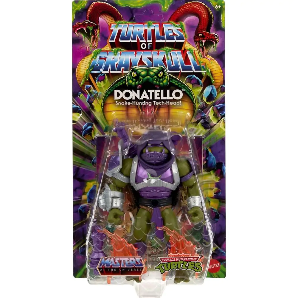 Masters of the Universe Turtles of Grayskull Donatello figúrka 14 cm produktová fotografia
