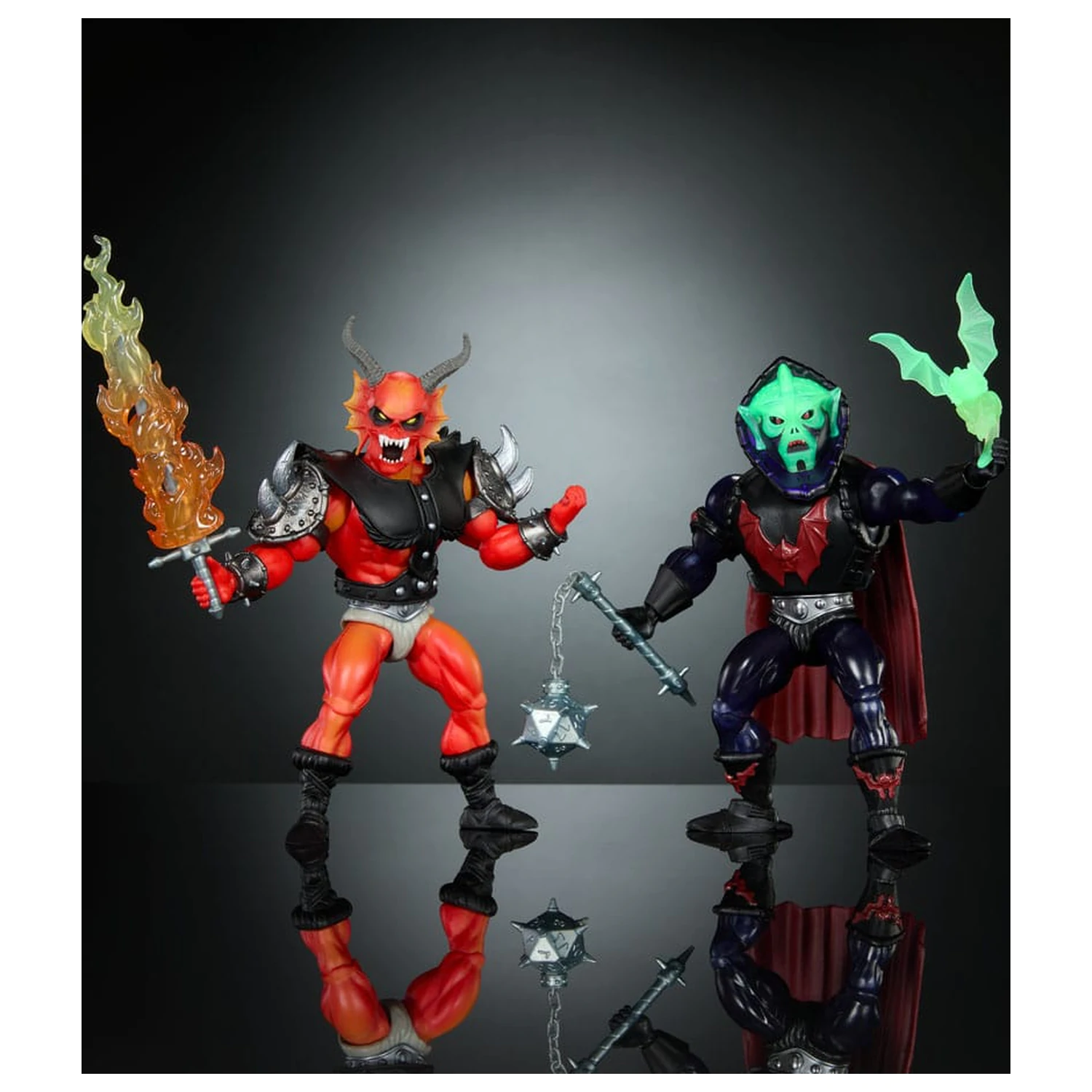 Masters of the Universe x Stranger Things Origins akčná figúrka balenie 2 kusov Hordak & Hellfire-Man 14 cm produktová fotografia