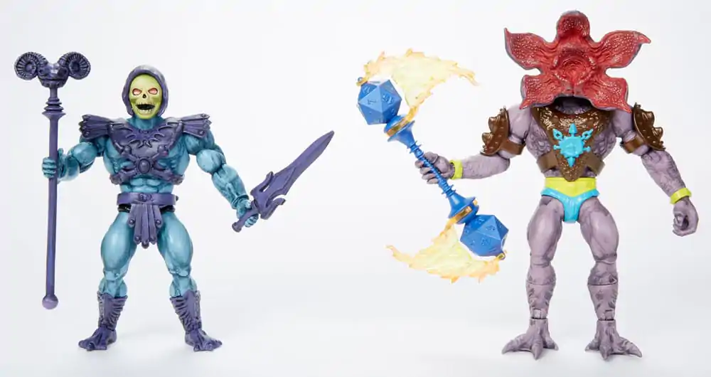 Masters of the Universe x Stranger Things Origins Akčné figúrky 2-Pack Skeletor & Demogorgon 14 cm produktová fotografia