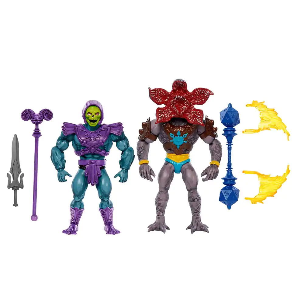 Masters of the Universe x Stranger Things Origins Akčné figúrky 2-Pack Skeletor & Demogorgon 14 cm produktová fotografia