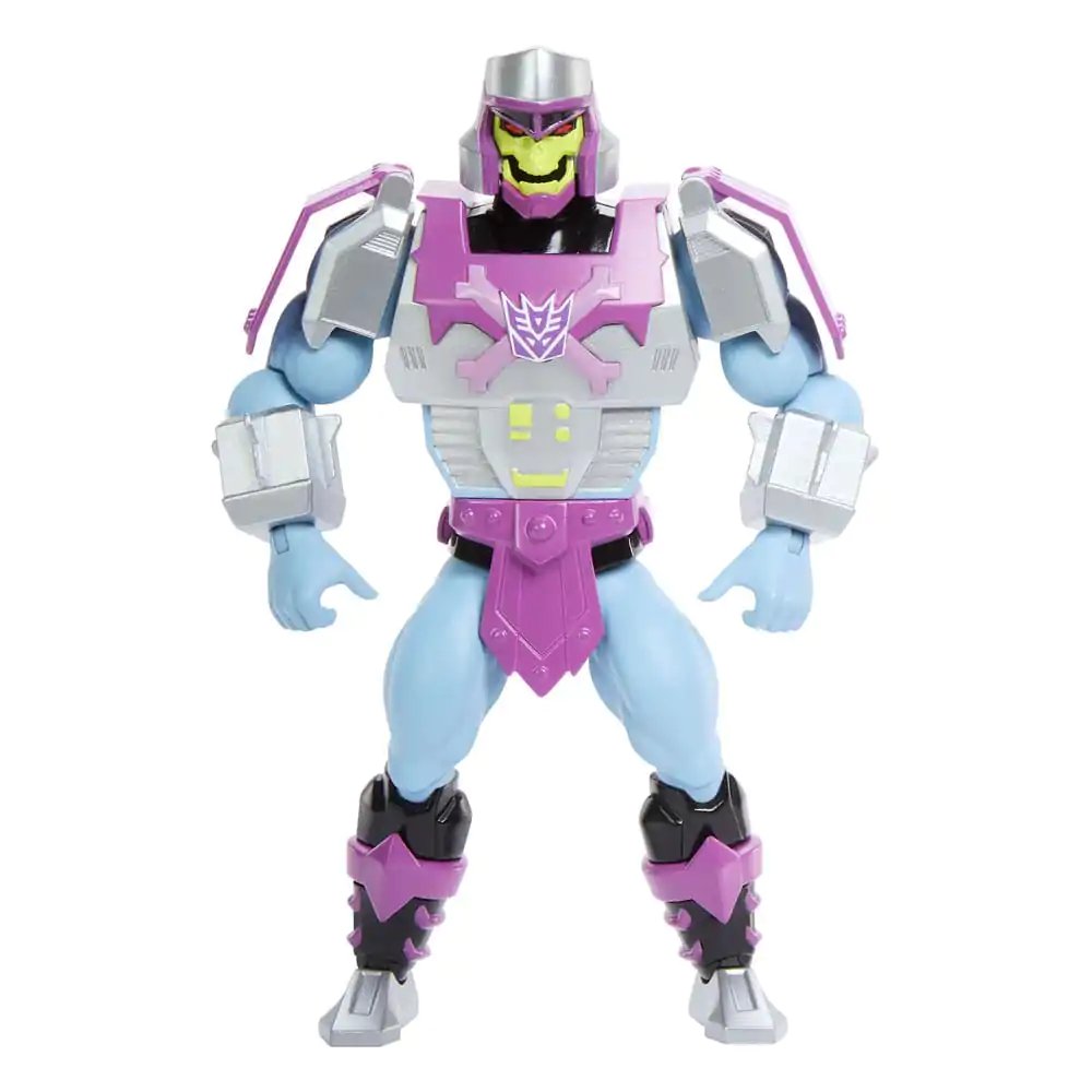 Masters of the Universe x Transformers Akčná figúrka Megatron Armor Skeletor heo European Exclusive 14 cm produktová fotografia