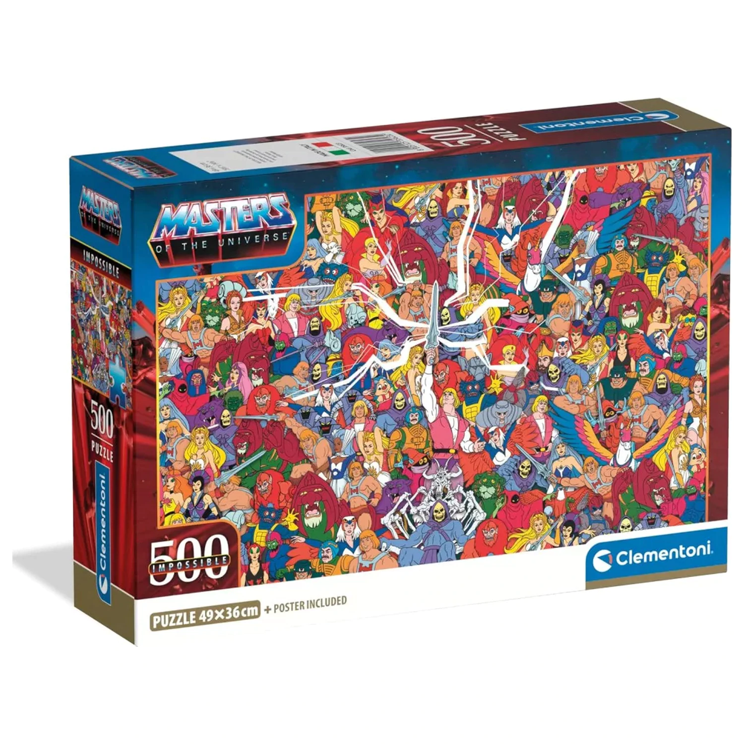 Masters of the Universe Impossible 500-dielne kompaktné puzzle produktová fotografia