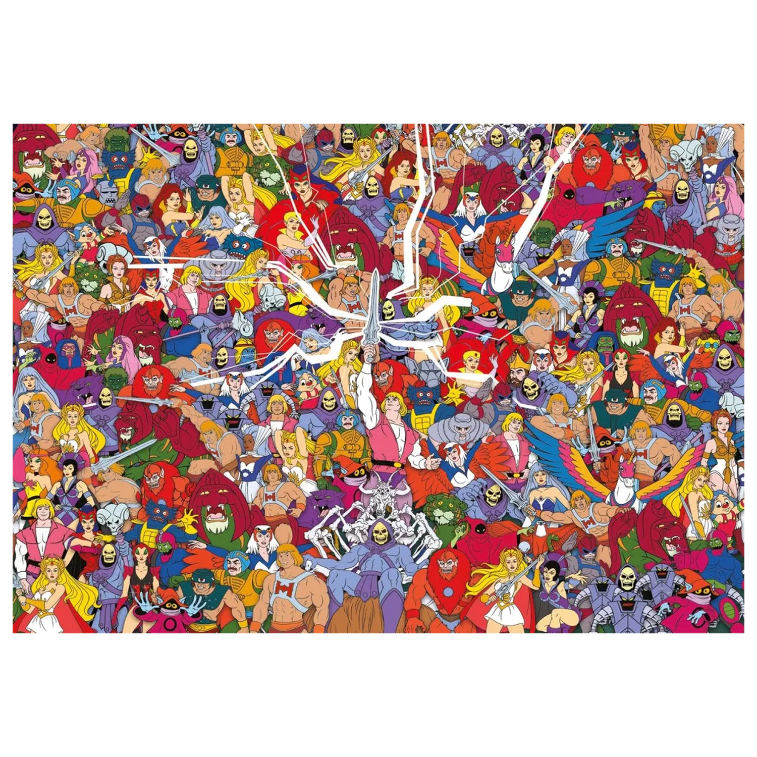 Masters of the Universe Impossible 500-dielne kompaktné puzzle produktová fotografia