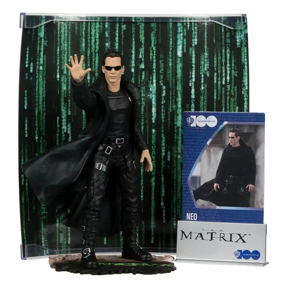 Matrix Movie Maniacs Statue Neo 15 cm termékfotó