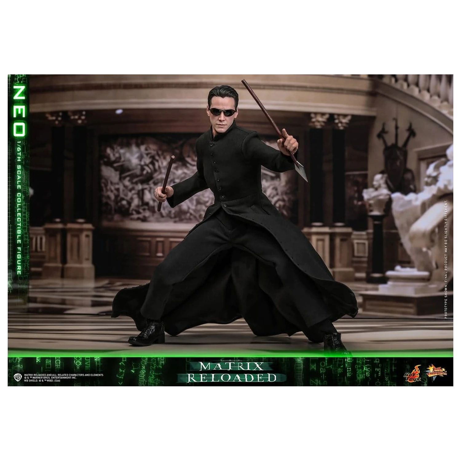 Matrix Movie Masterpiece Akčná figúrka 1/6 Neo 31 cm produktová fotografia