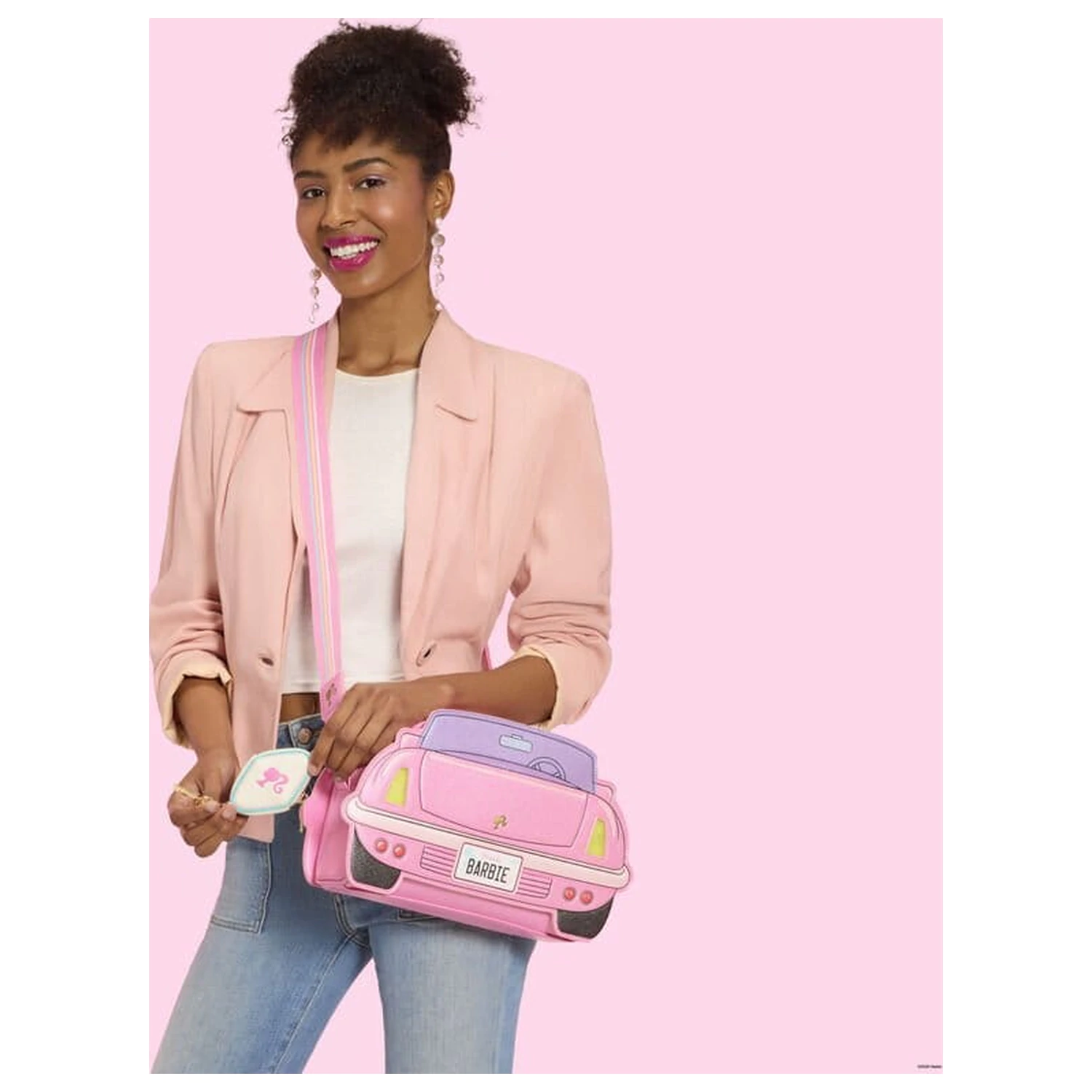 Mattel by Loungefly Crossbody taška Barbie Car Light Up produktová fotografia