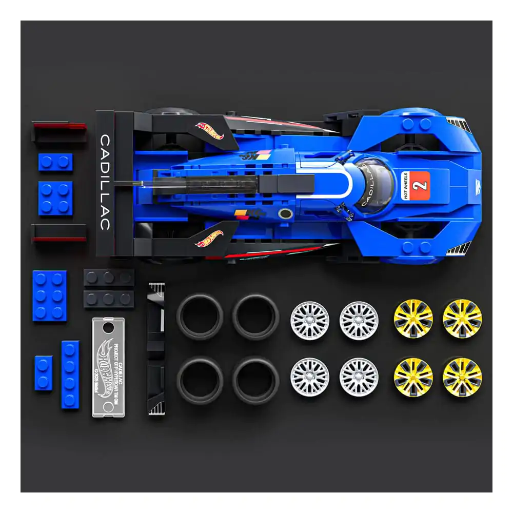 Mattel Brick Shop Hot Wheels Speed Series stavebnica 1/32 Cadillac Project GTP Hypercar produktová fotografia