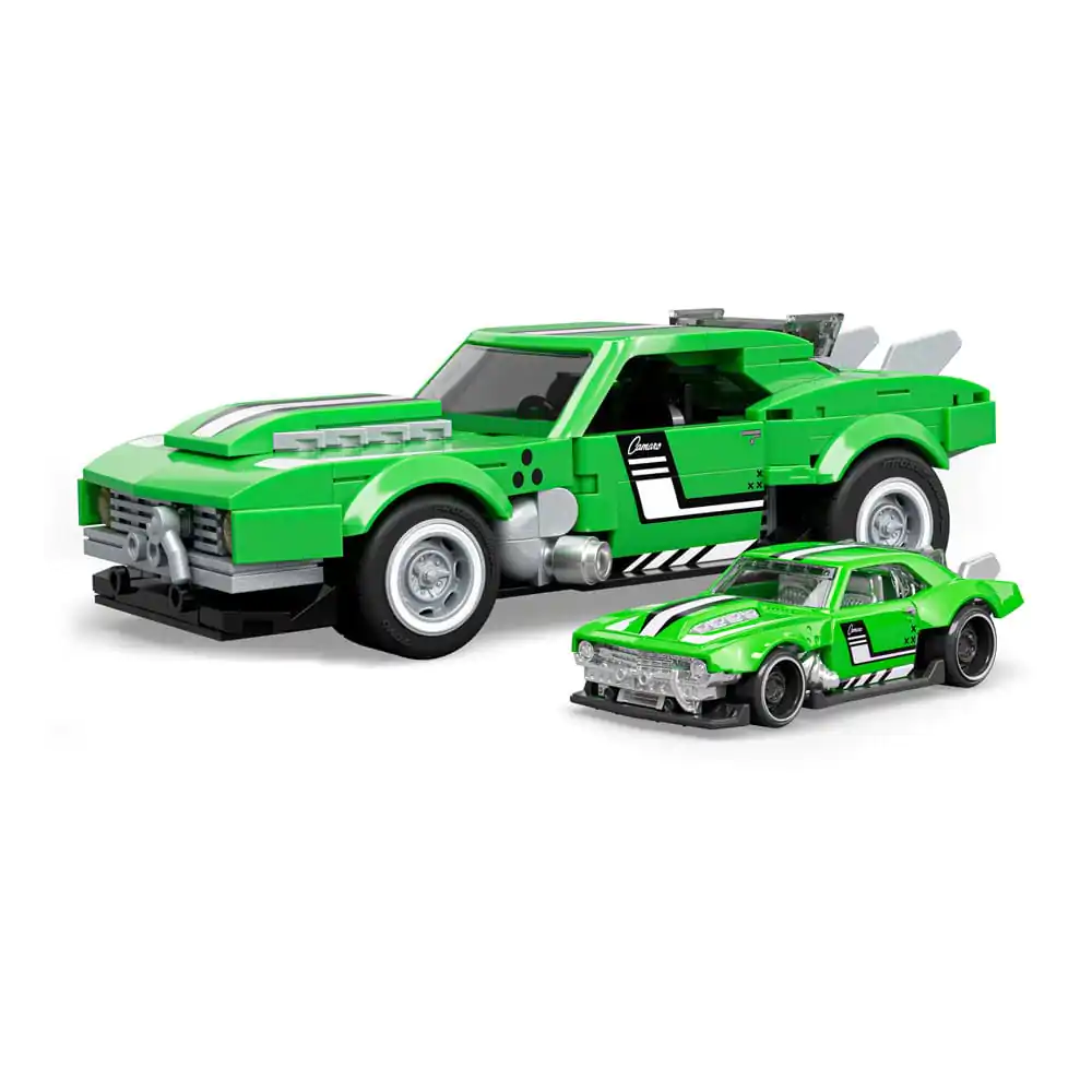Mattel Brick Shop Hot Wheels Speed Series stavebnica 1/32 Custom &#039;68 Camaro produktová fotografia