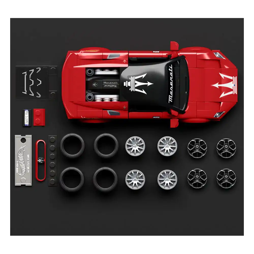 Mattel Brick Shop Hot Wheels Speed Series Stavebnica 1/32 Maserati MC20 produktová fotografia