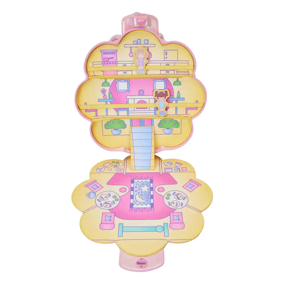 Mattel by Loungefly Mini ruksak Polly Pocket Flower produktová fotografia