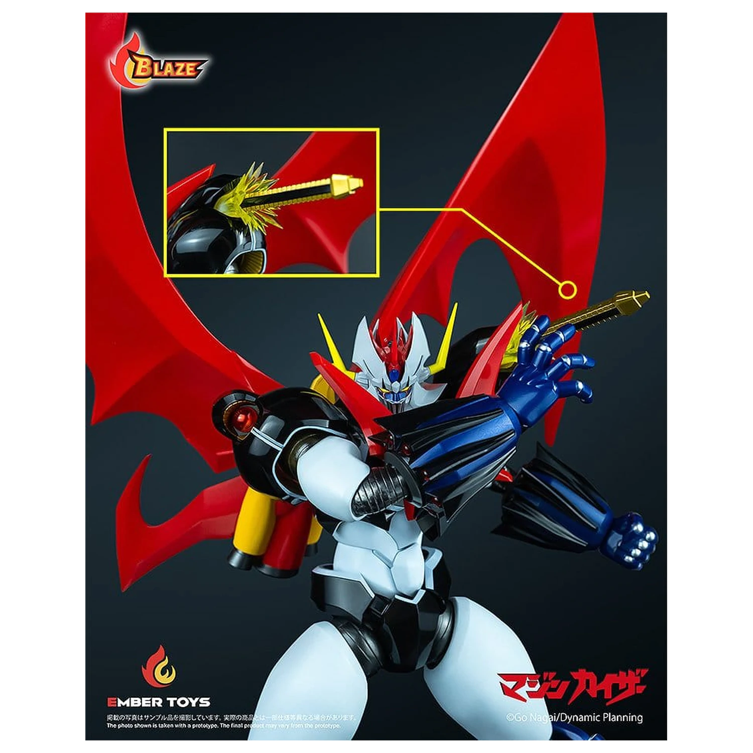 Mazinger BLAZE Series Diecast akčná figúrka Mazinkaiser (Original Version) 26 cm produktová fotografia
