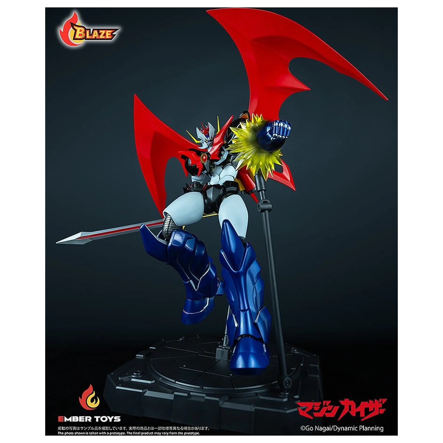 Mazinger BLAZE Series Diecast akčná figúrka Mazinkaiser (Original Version) 26 cm produktová fotografia