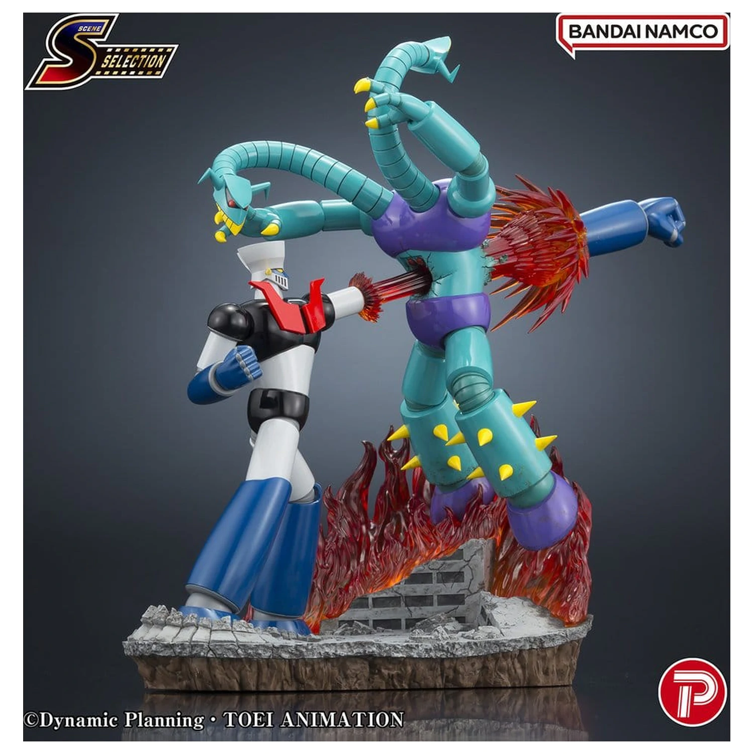 Mazinger Scene Selection 03 PVC figúrka Mazinger Z Rocket Punch! 19 cm produktová fotografia