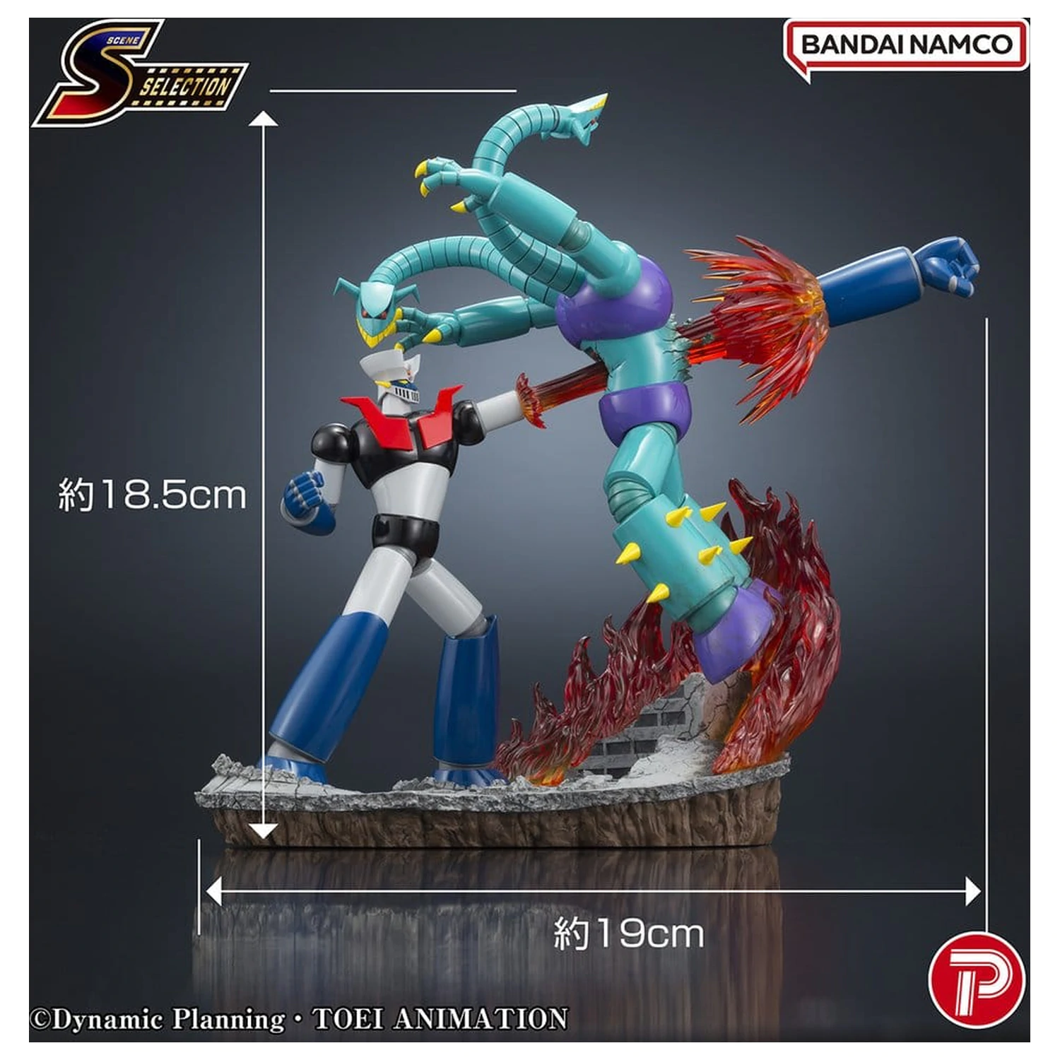 Mazinger Scene Selection 03 PVC figúrka Mazinger Z Rocket Punch! 19 cm produktová fotografia